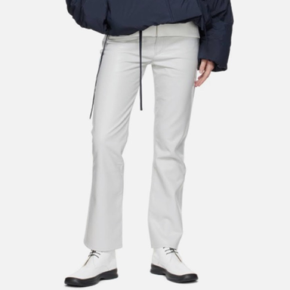 Agolde leather pants